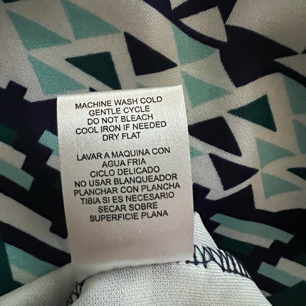 Geometric Print Mini Dress - Picture 5 of 6